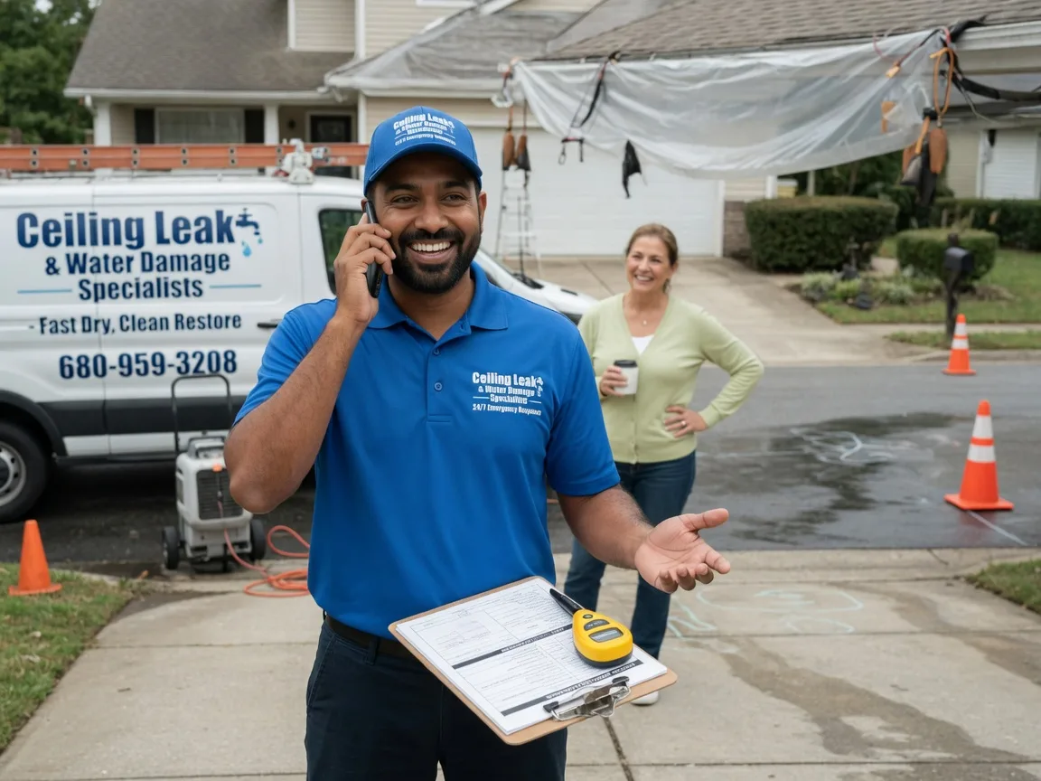 Ceiling Leak Cleanup Upperglade, WV FAQs